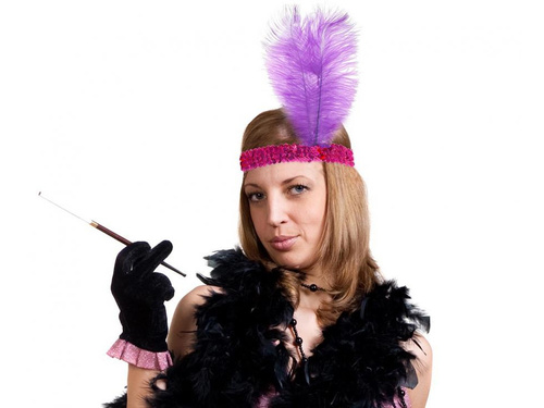 Retro magenta tollpánt - 1 db.