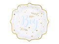 Baby Boy papírtányér - 21 cm - 10 db.