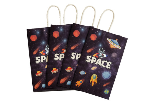 Kozmosz születésnapi ajándéktáskák - 4 db.