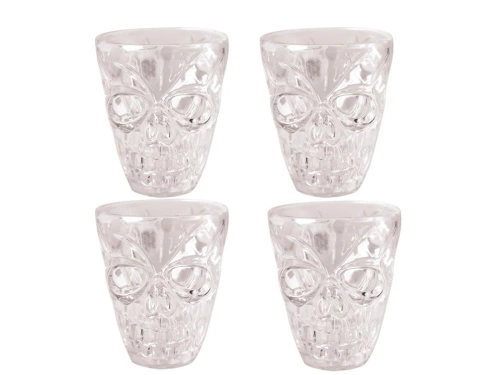 Koponyás szemüveg - 4 db.