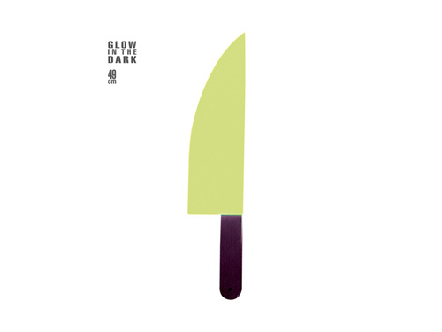 Sötétben világító kés - 49 cm