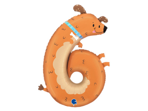 6-os számú kutyás fólialufi - 64x90 cm - 1 db.