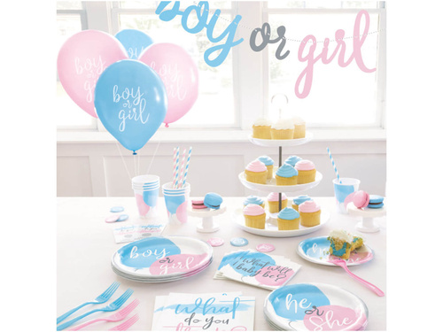 Papírpoharak babaköszöntő lufikhoz - 8 db.