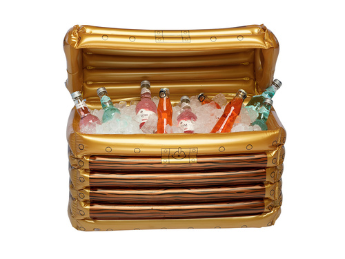 Felfújható dekoráció Kalózláda - 60 cm - 1 db.