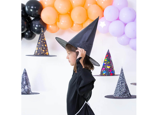 Boszorkánysapka fekete - 1 db.