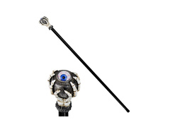 Összecsukható csontváz bot mozgatható szemmel - 110 cm