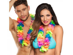 Hawaii füzér többszínű nyaklánc - 1 db.