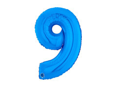 9-es számú kék fólialufi - 26" - 1 db.