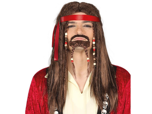 Jack Sparrow kapitány paróka - 1 db.