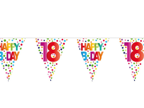 Nyomtatott zászló banner 18 - 10 m - 1 db.