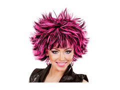 Fekete és rózsaszín Steamy paróka