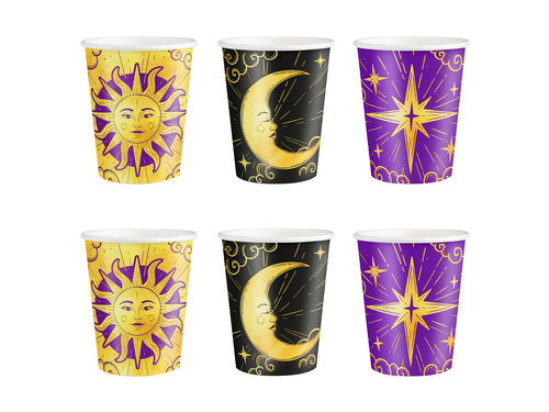 Papírpoharak Cards - 220 ml - 6 db.