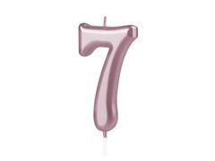 Rózsaarany számgyertya - 7 - hét