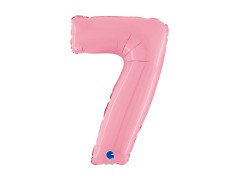 7-es számú fólialufi pasztell rózsaszín - 26" - 1 db.