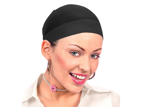 Fekete parókasapka - 2 db.