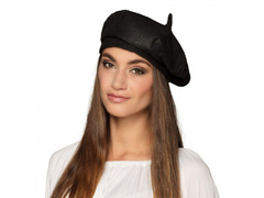 Fekete barett - 1 db.