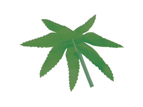 Hawaii zöld kender nyaklánc - 1 db.