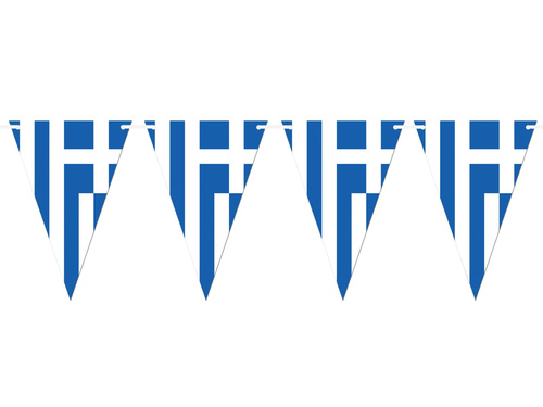 Görögország zászló lógó banner - 5m