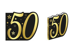 Fekete vendégkönyv 50. születésnapra