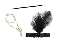 Retro fekete szett - 1 szett.