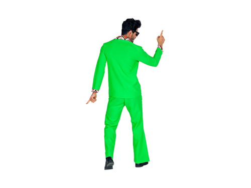 70-es évek diszkó öltöny - neonzöld