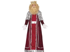 Király vörös jelmez férfiaknak