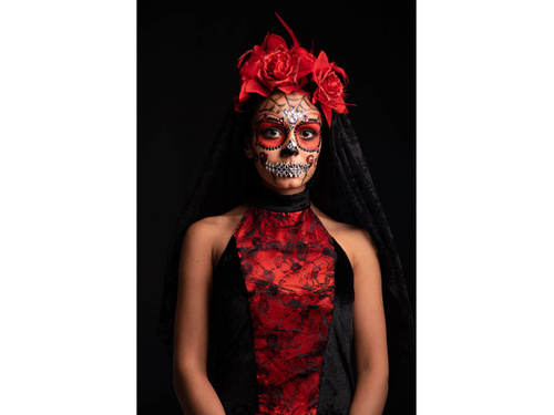 Mexikói koponya arc matricák