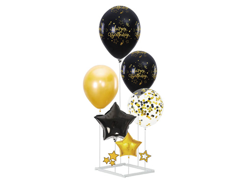 Boldog születésnapot lufi készlet állvánnyal