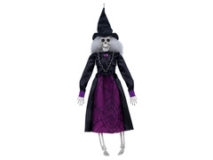 Boszorkány csontváz függő dekoráció - 40 cm - 1 db.