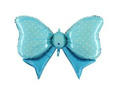 Fólialufi Kék masni - 109 cm - 1 db.