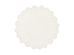 Fehér tányérbetétek - 35,5 cm - 50 db.