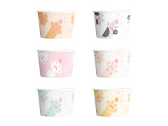 Fagylaltos poharak Cats - 150 ml - 6 db.