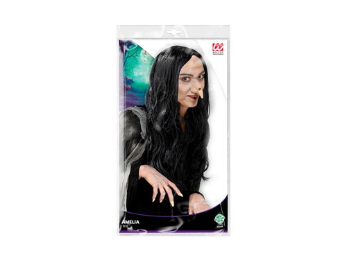 Amelia boszorkány paróka fekete