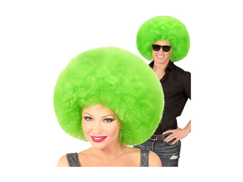 Zöld nagy minőségi afro paróka