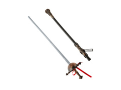 Régi kard, díszes hüvelyben - 68 cm