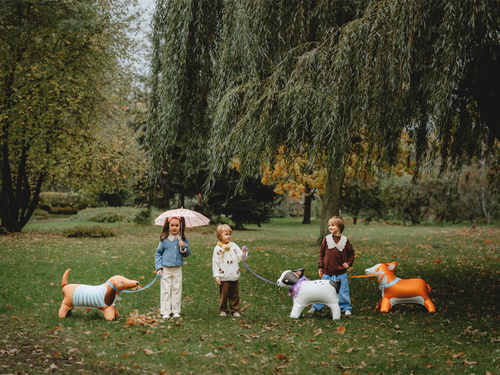 Bulldog álló fólialufi - 75x57 cm - 1 db.