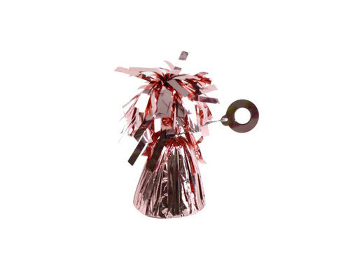 Fóliasúlyok héliummal töltött léggömbökhöz - rózsaszín arany - 170 g