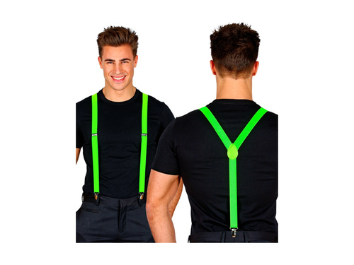 Neonzöld diszkó fogszabályzó