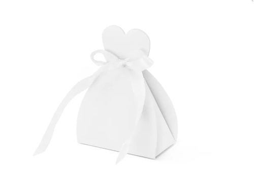 Esküvői vendégdobozok - ruha - 10 db.