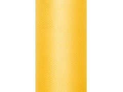 Sima sárga tüll - 30 cm x 9 méter - 1 db.