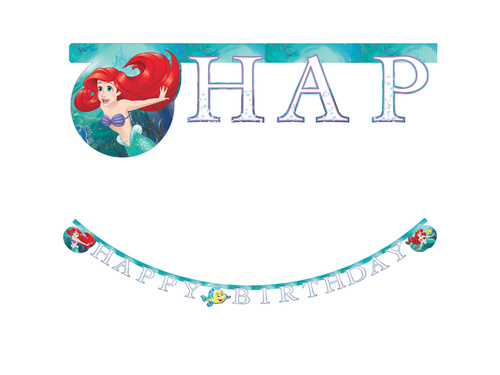 Boldog születésnapot Arielka banner - 1 db.