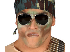 Fekete rendőrszemüveg - 1 db.