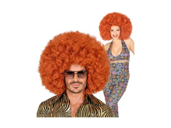 Vörös hajú nagy afro paróka