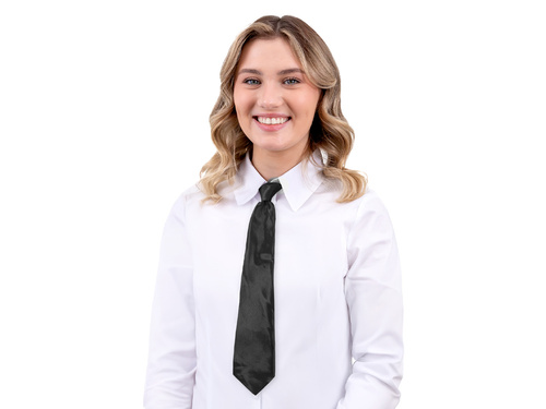 Fekete nyakkendő - 45 cm - 1 db.