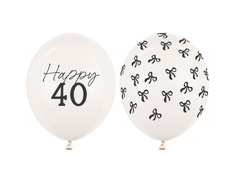 Szett latex lufi negyven - 30 cm - 50 db.