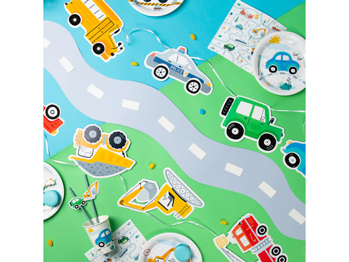 Születésnapi szalvéta Auta - 33 cm - 10 db.