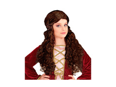 Középkori lány bronz parókája