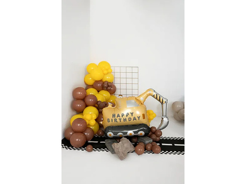 Fóliából készült álló léggömb Ásó - 49 x 76,5 cm - 1 db.