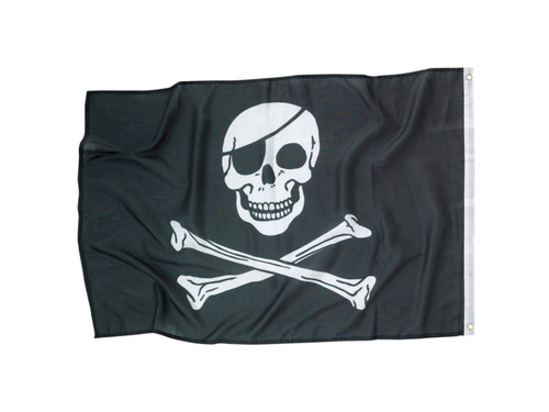 Kalóz zászló - 92 x 60 cm - 1 db.