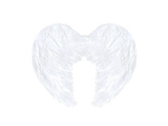 Fehér angyalszárnyak - 45 x 35 cm - 1 db.